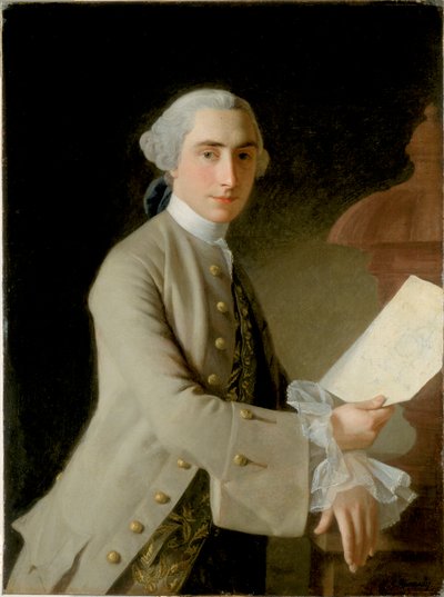 Portrait of James Adam, 1754 by Allan Ramsay